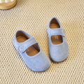 Children's leather shoes 2025 spring autumn new Korean girls' frosted soft soled princess shoes Super Soft Comfortable Sandal