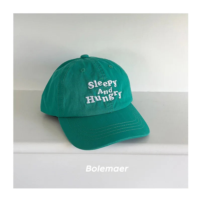 2025 Summer Embroidery Mother Kids Baseball CapsFashion Letter Kids Accessories Fashionable Baby's Travel Sunshade Hat Kids Hats