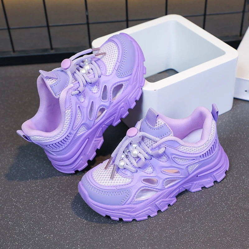 Kids Sandals Summer Shoes For Boys Girls Toddler Boy Girl Soft Sports Shoes Children Running Sneakers Air Mesh Breathable New