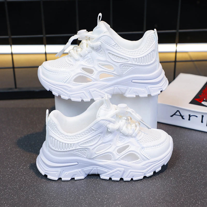 Kids Sandals Summer Shoes For Boys Girls Toddler Boy Girl Soft Sports Shoes Children Running Sneakers Air Mesh Breathable New