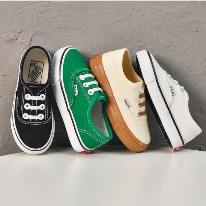 Kid Sneakers 2025 Summer New Kids Canvas Shoe Small Medium Large Kid Shoe Allmatch Women Sneaker Boy Shoes Parent-child Shoes