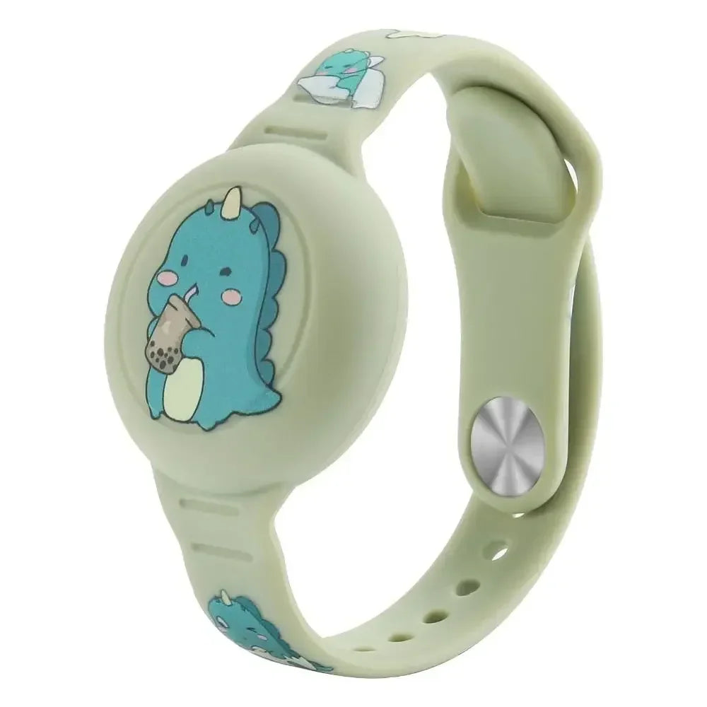 Airtag Bracelet for Kids Necklace, Comfy Secure Air Tags Wristband Kids Air Tag Necklace for Kids, Adults Kids AirTag Watch Band