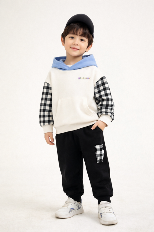 Boy Kid Round Neck T-Shirt Set