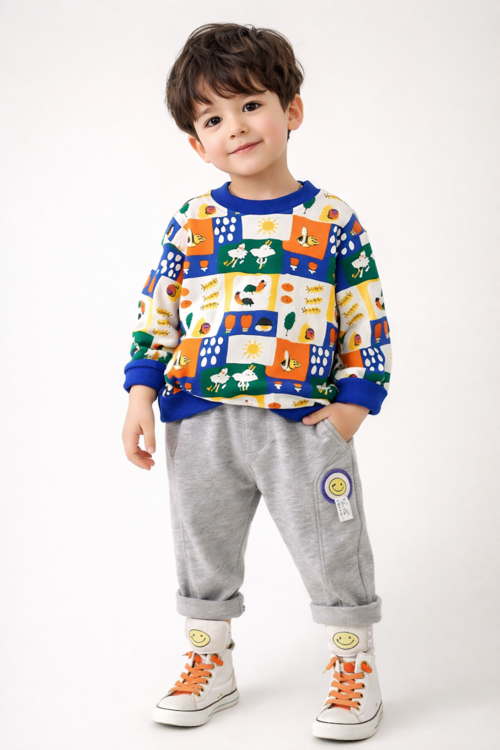 Boys Premium Cotton Clothing Set